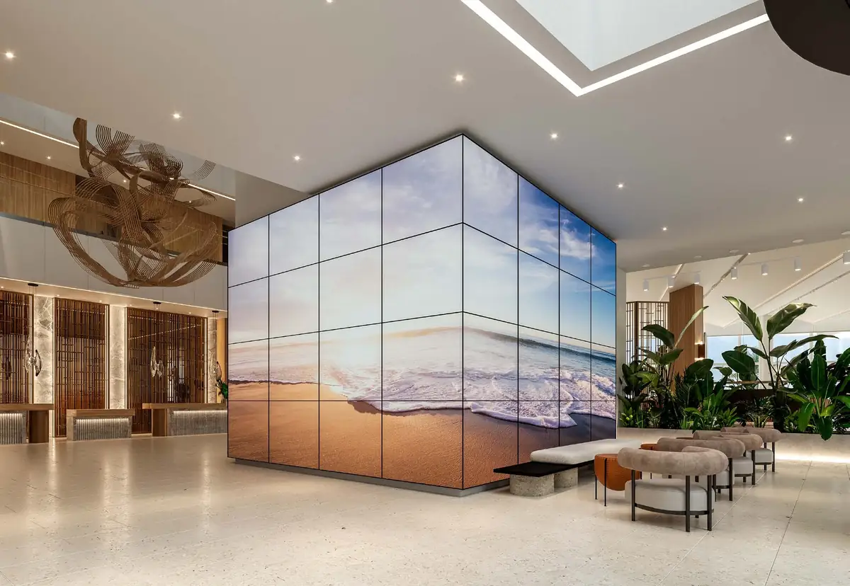 Atrium arrival