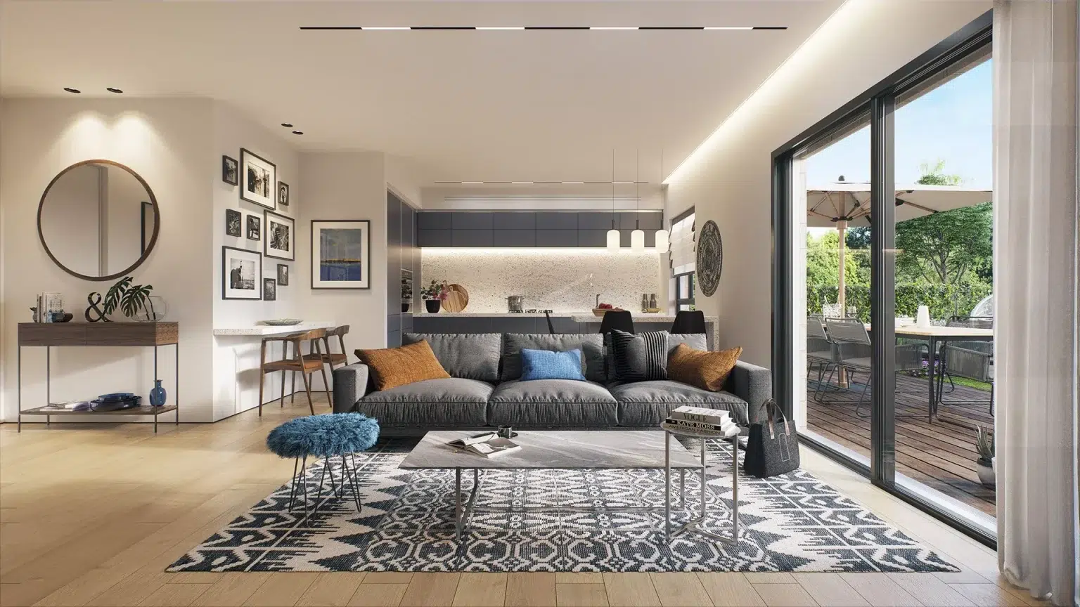 HaMalot Alley – Ramat Hasharon garden apartment