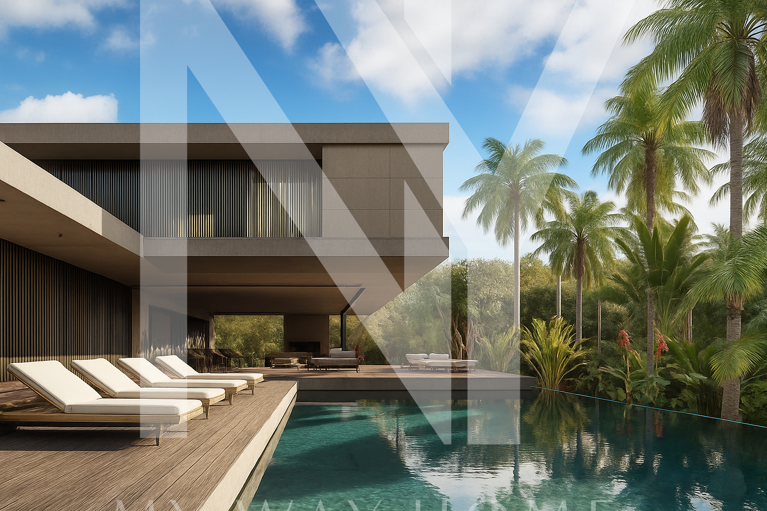 Kfar Shmaryahu | Powerful Villa | Japanese Architecture in Miami