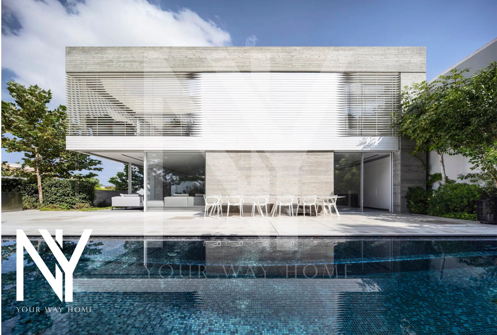 Raanana | Kiryat Golomb | Modern Villa | Concrete Shell and Light
