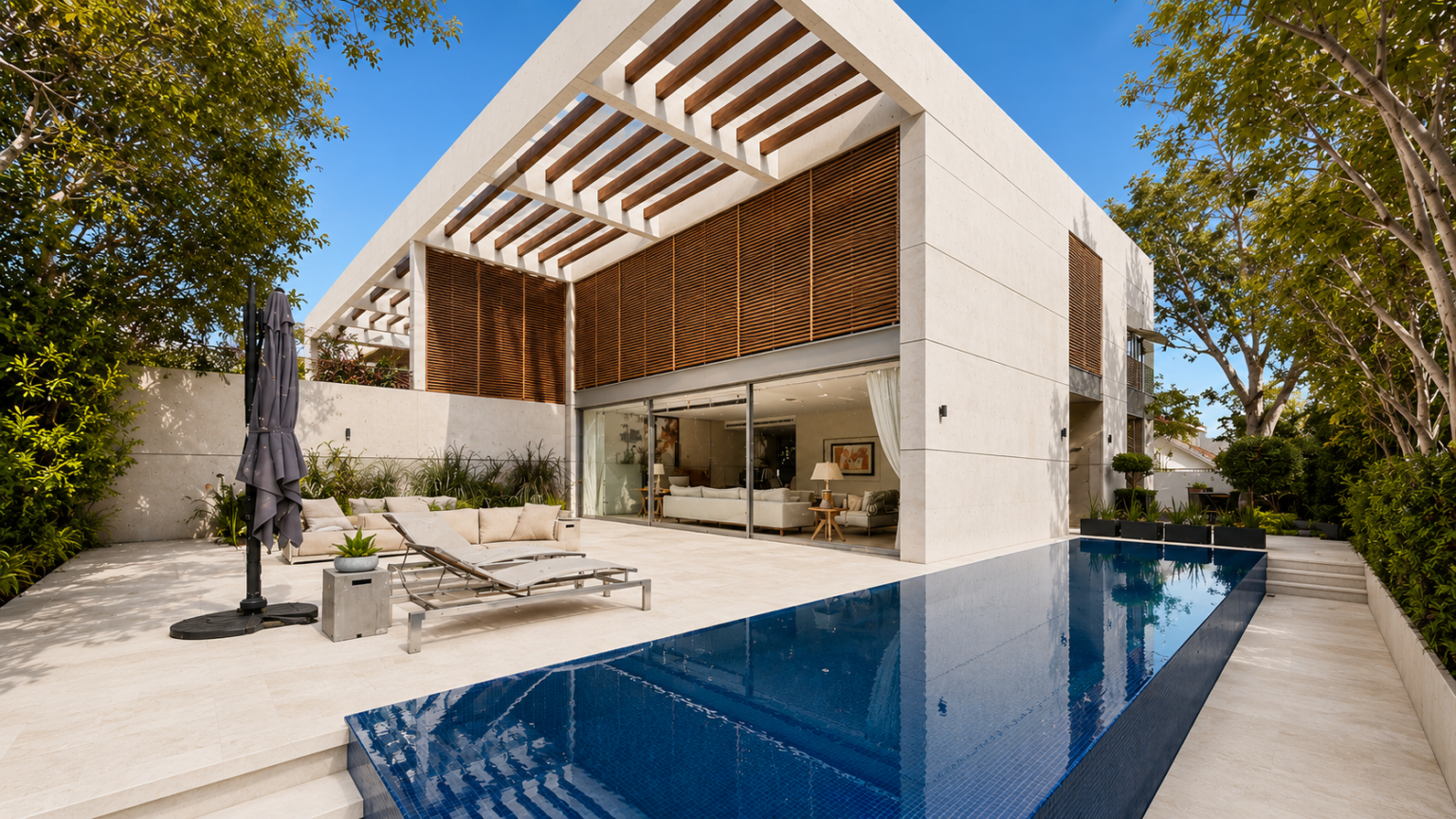 Raanana | Kiryat Golomb | Ultra modern villa | Concrete
