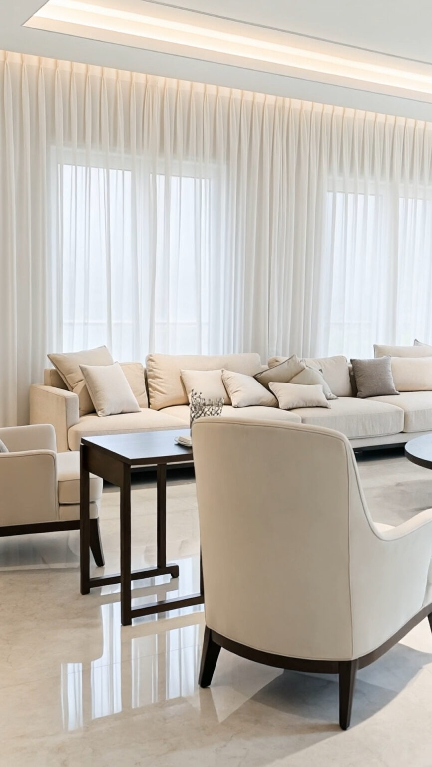 Tuscan villa in Katzin, Raanana - lounge