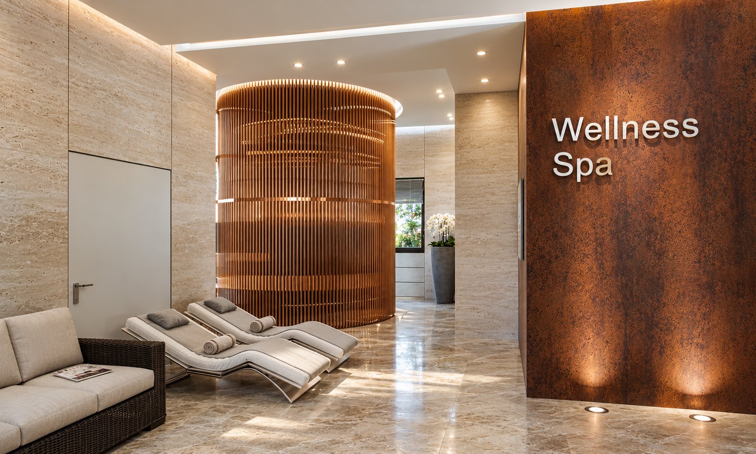 Mini penthouse in Ir Yamim, Netanya - wellness spa