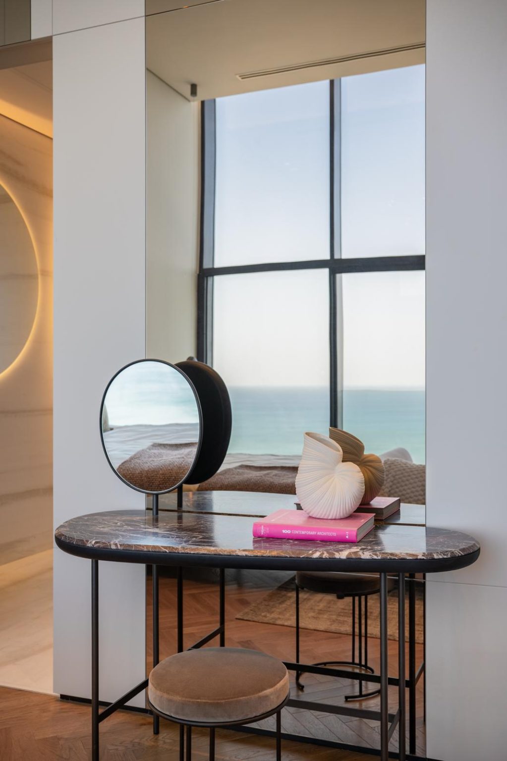Duplex penthouse in North Netanya - vanity with sea view