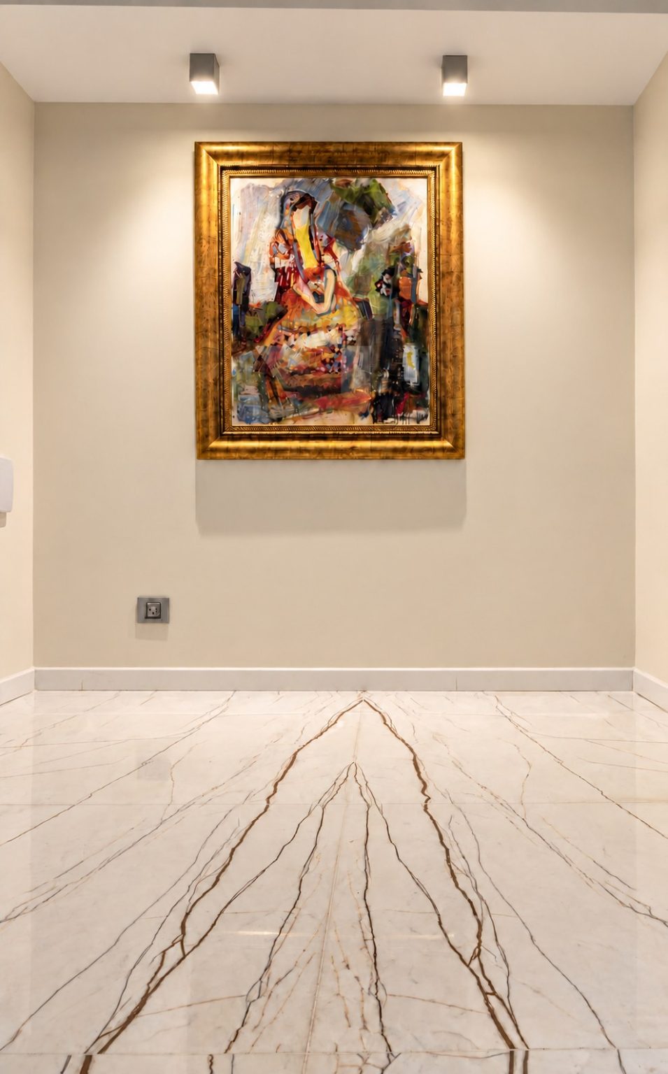 CASA D’ARTE - art on bookmatched marble
