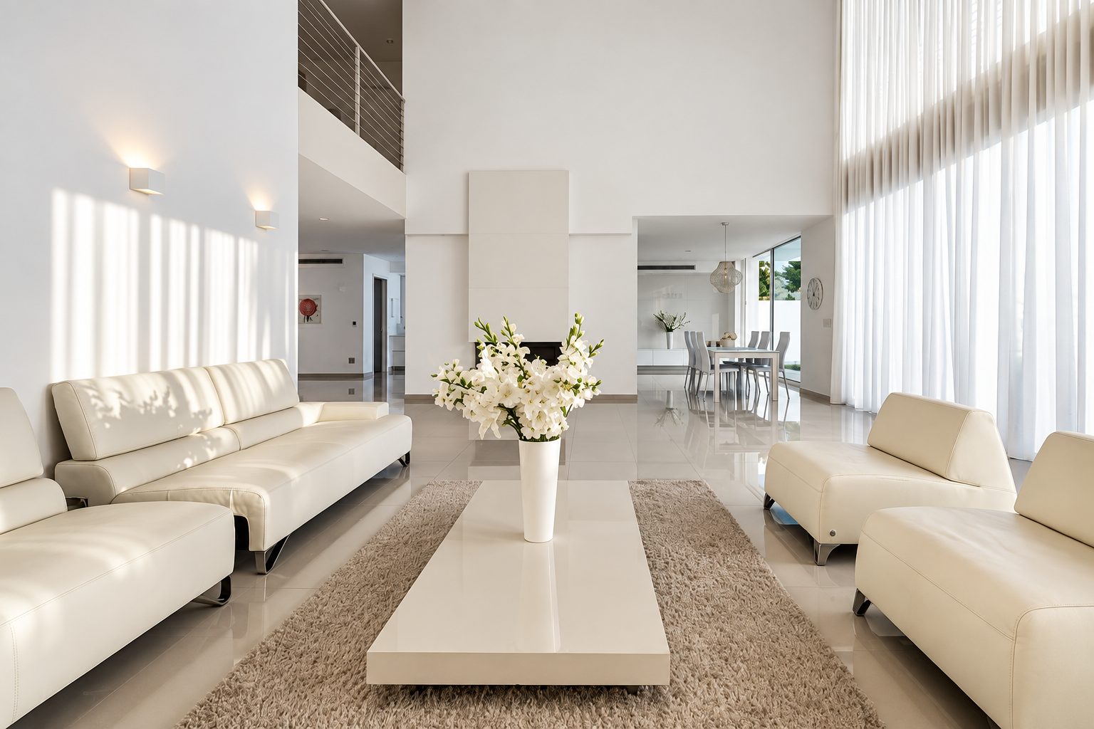 Private house in Rom 2000, West Raanana - living and dining area